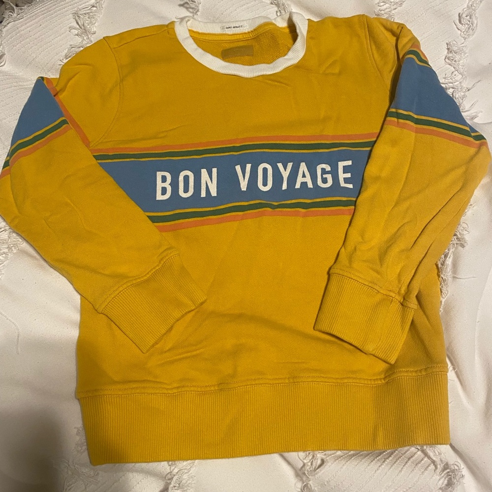 MOTHER denim sweatshirt